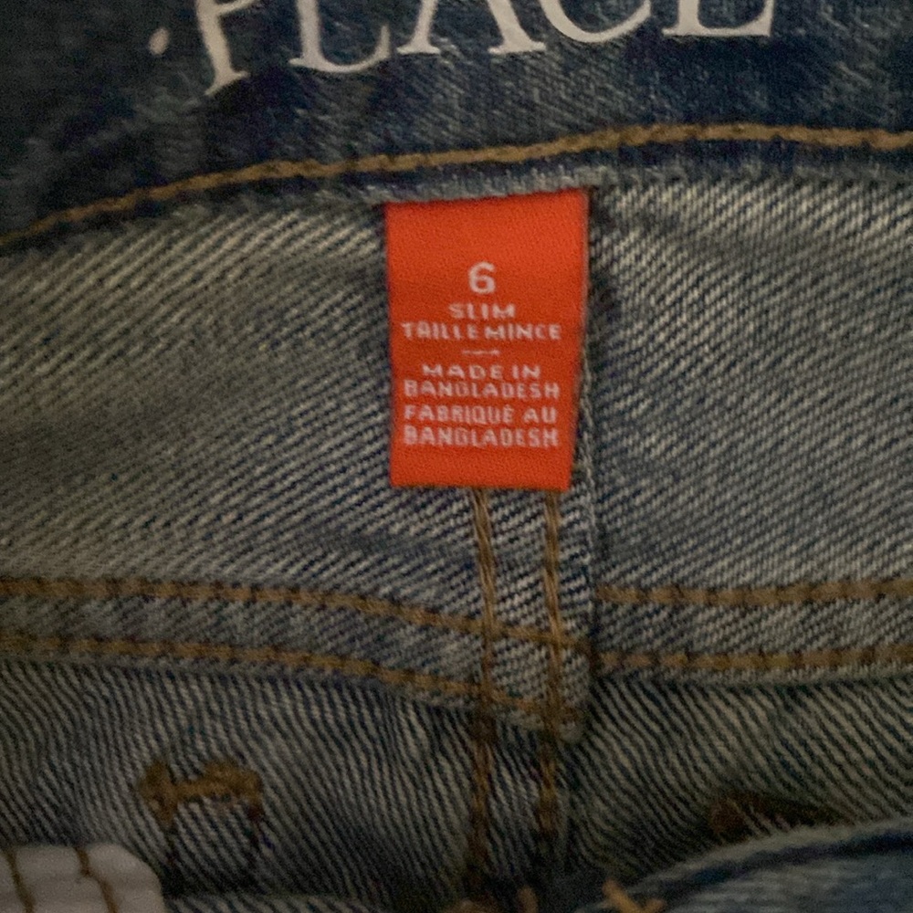 Children’s Place Jeans size 6 slim - Picture 2 of 4